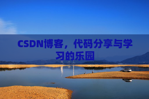 CSDN博客,代码分享与学习的乐园